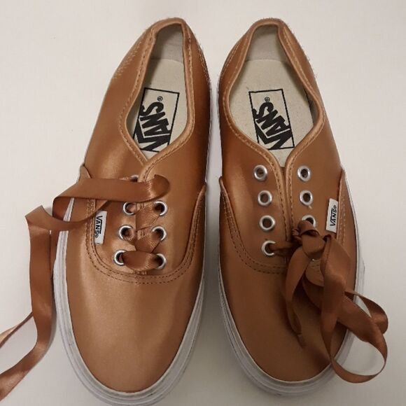 Vans Satin dark rose sz.6 - Picture 2 of 7